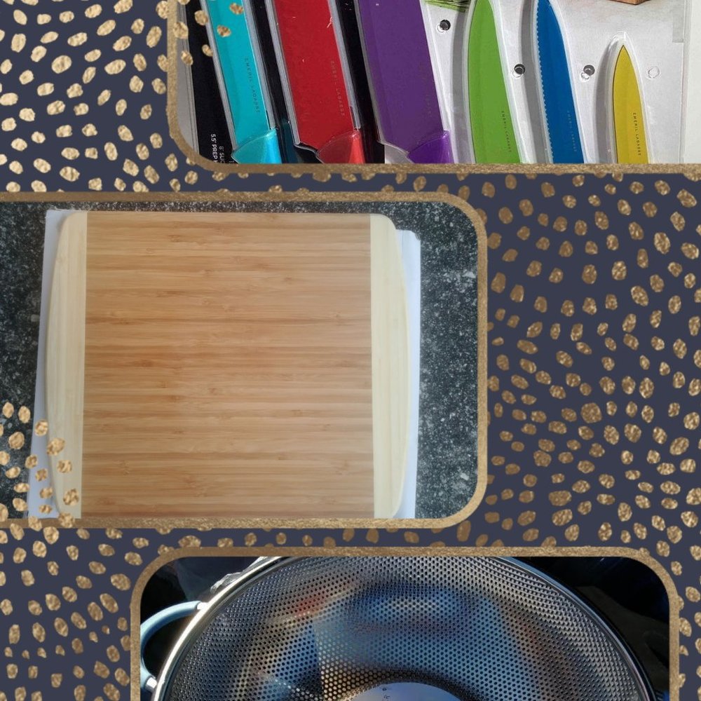 Classic Cooking and cutting set lot of 3